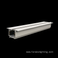 4 wires surface mounted pendant LED track Lighting Rail System